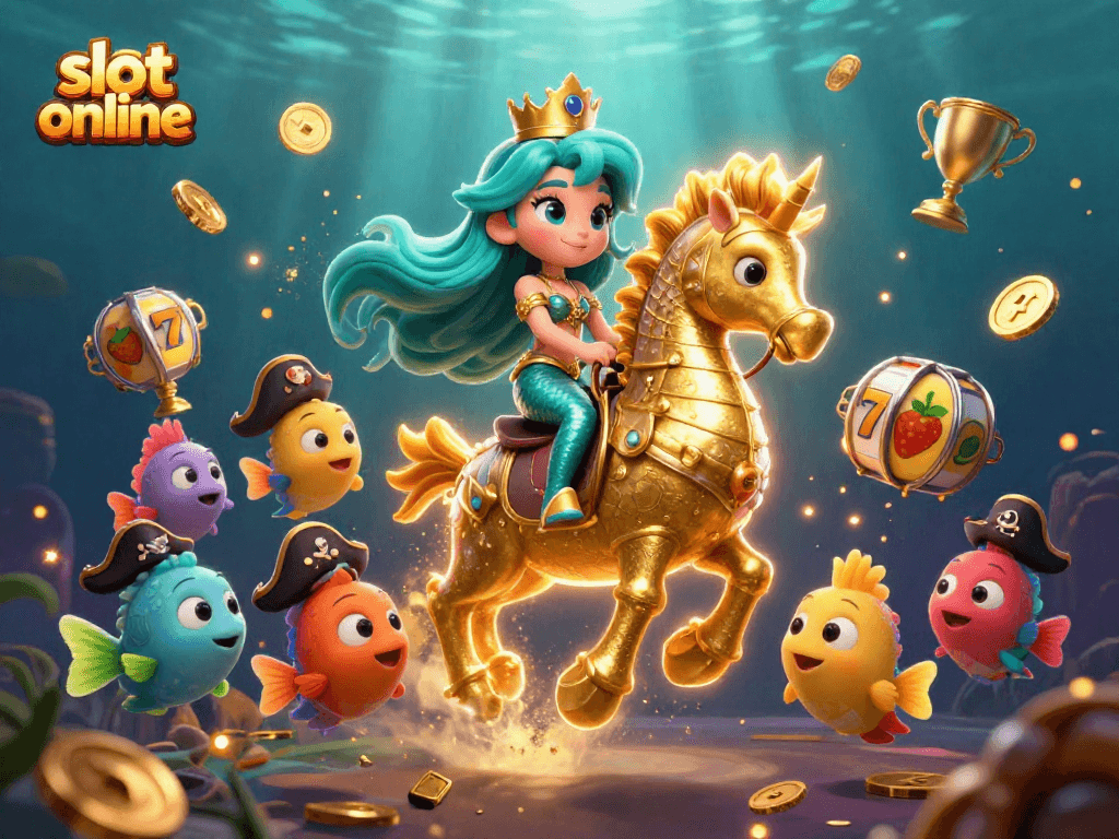Permainan slot online seru di KOITOTO dengan putaran reel beruntung dan karakter menarik.