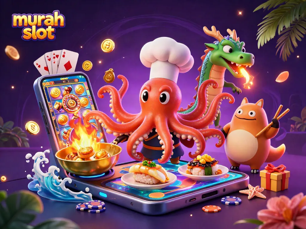 Meraih kemenangan dalam permainan murah slot dengan ilustrasi 3D menarik.