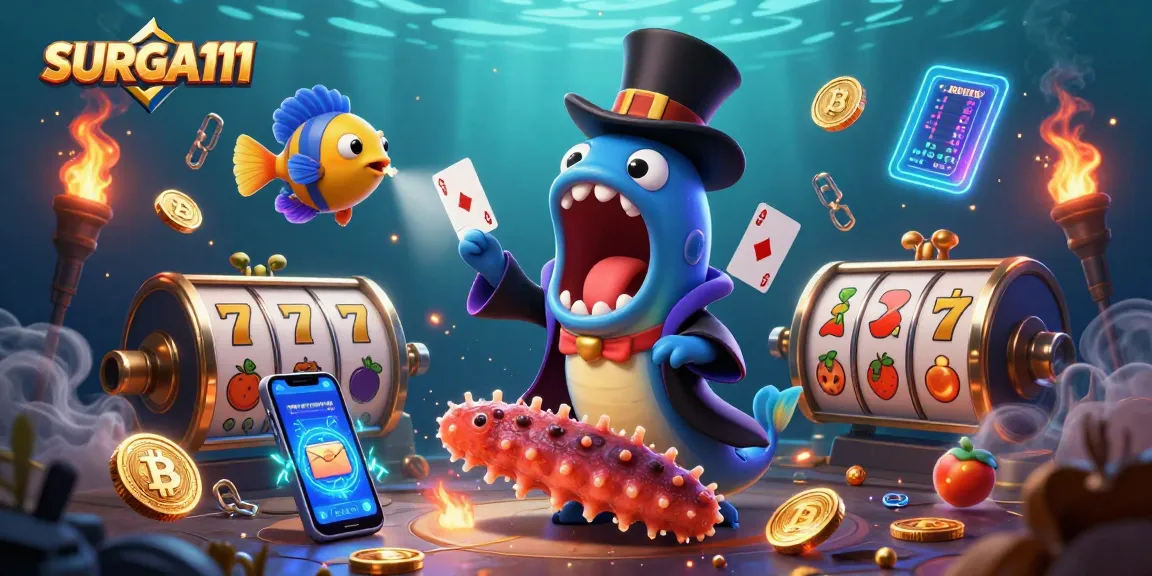 Experience thrilling gameplay at SURGA111 with magical casino elements and vibrant 3D visuals.
