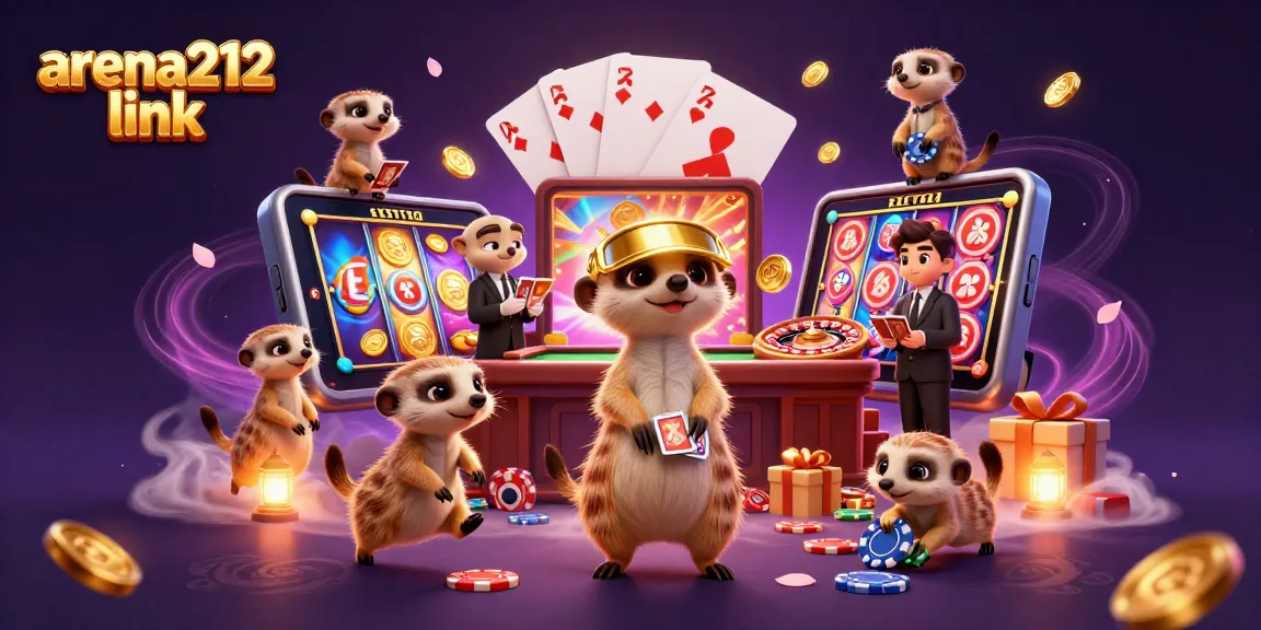 Gali kemenangan di arena212 link dengan meerkat yang beroperasi di kasino megah dan permainan slot menguntungkan.
