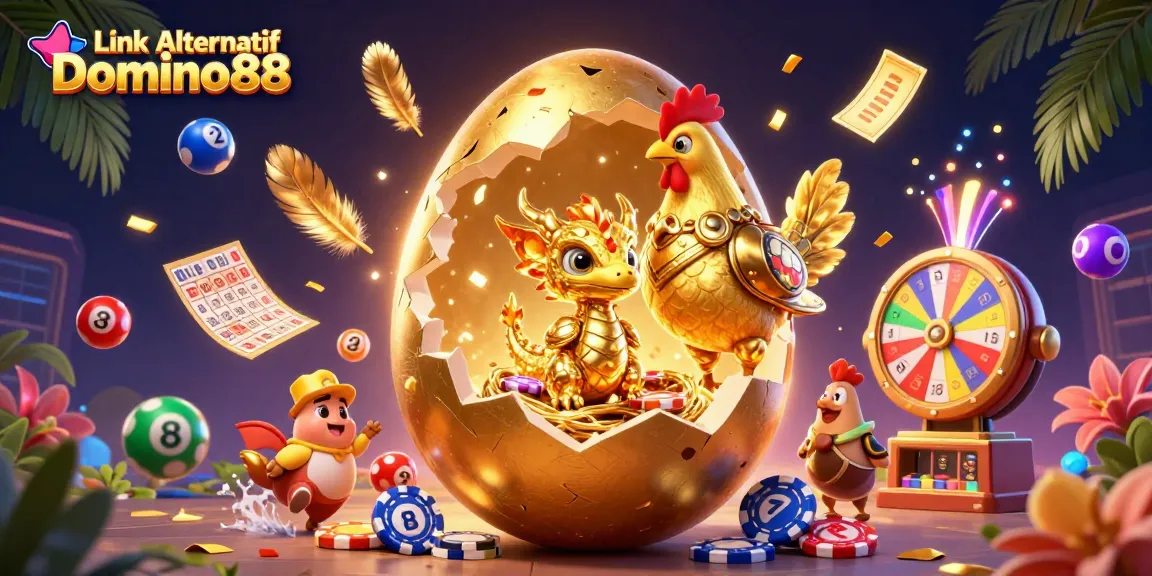 Spin the reels with Link Alternatif Domino88 for golden jackpot opportunities amidst festive elements!