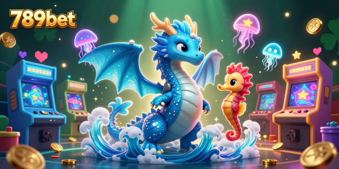 Engage with 789bet's dynamic gaming world featuring vibrant characters and casino elements.