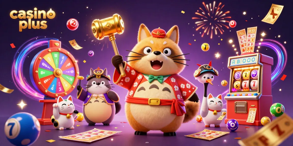 Engage with casino plus through vibrant games, featuring animated characters and lucky symbols.