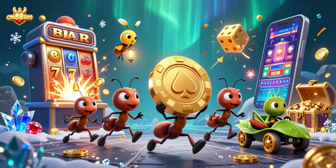 Engage with exciting cm88seo casino adventures in this vibrant heist illustration featuring animated characters.