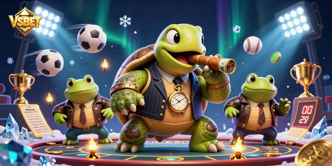 Engage in thrilling sports betting at VSBET with charismatic characters and dynamic game elements.
