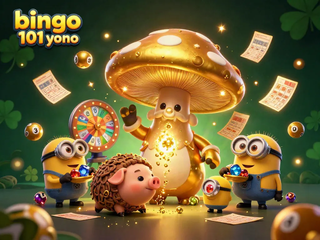 Menangkan permainan bingo 101 yono dan temukan keberuntungan dengan grafik imersif.