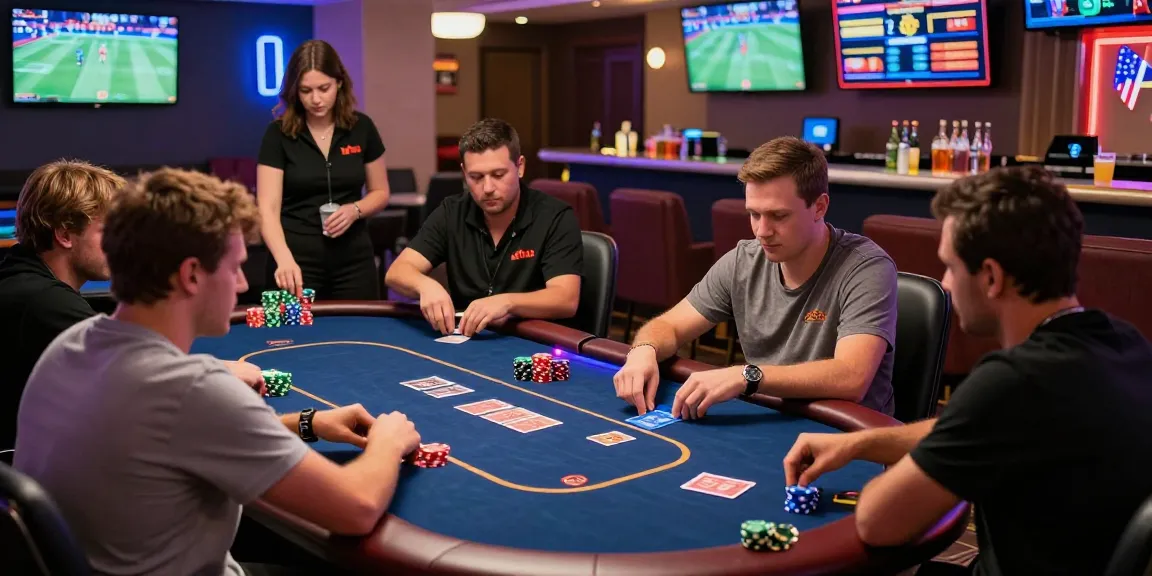 Playinexch gaming lounge with players engaged in vibrant betting atmosphere.