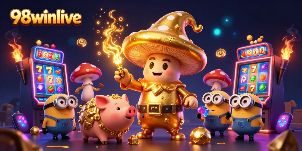 Experience thrilling wins at 98winlive with an enchanting 3D casino-themed adventure.