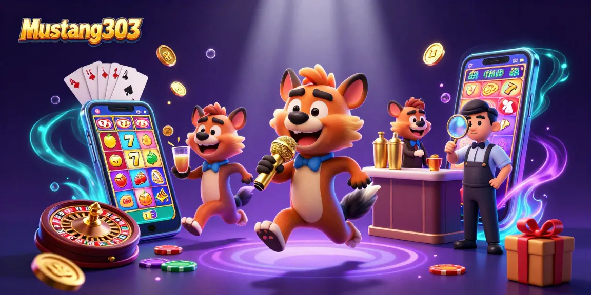 Experience the thrilling mustang303 casino atmosphere with hyenas and vibrant slot games!