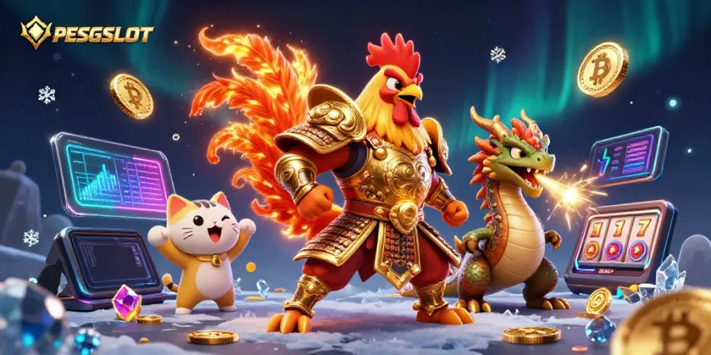 PESGSLOT menghadirkan petualangan seru dalam dunia game slot dengan karakter dan elemen menarik.