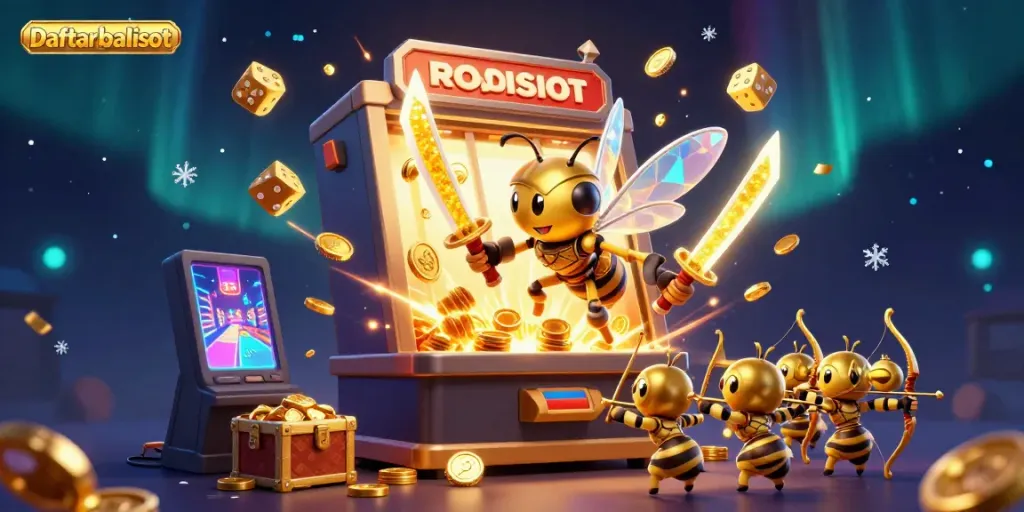 Experience thrilling gameplay with the Daftar balisot jackpot explosion and vibrant casino elements.