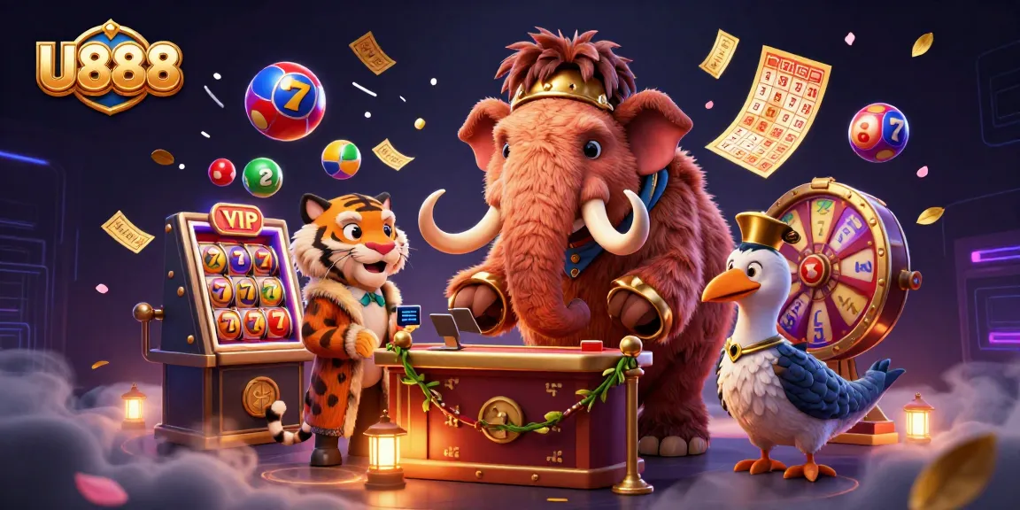 Engage with U888's thrill as a bouncer welcomes dynamic casino experiences with vivid games.