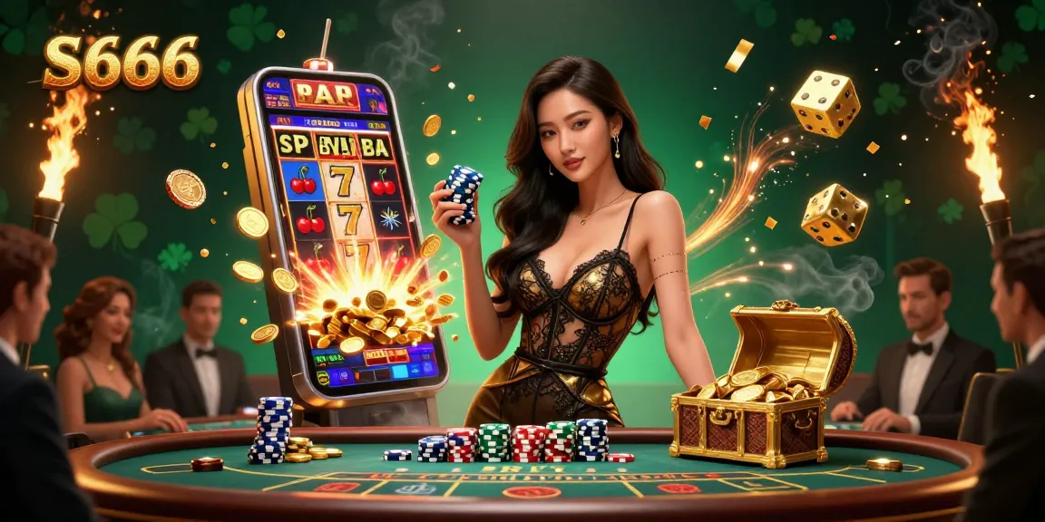S666 provides an immersive VIP casino experience with high-stakes baccarat and slot machines.