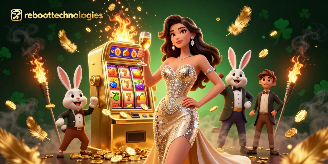 Watch reboottechnologies showcase exciting jackpots and thrilling wins in a vibrant casino scene.