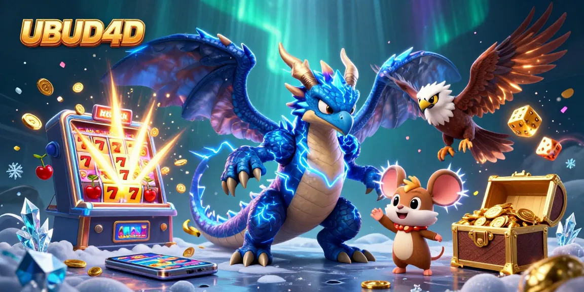 Engage with UBUD4D, where a thunder dragon and fierce hawk enhance your casino gaming experience!