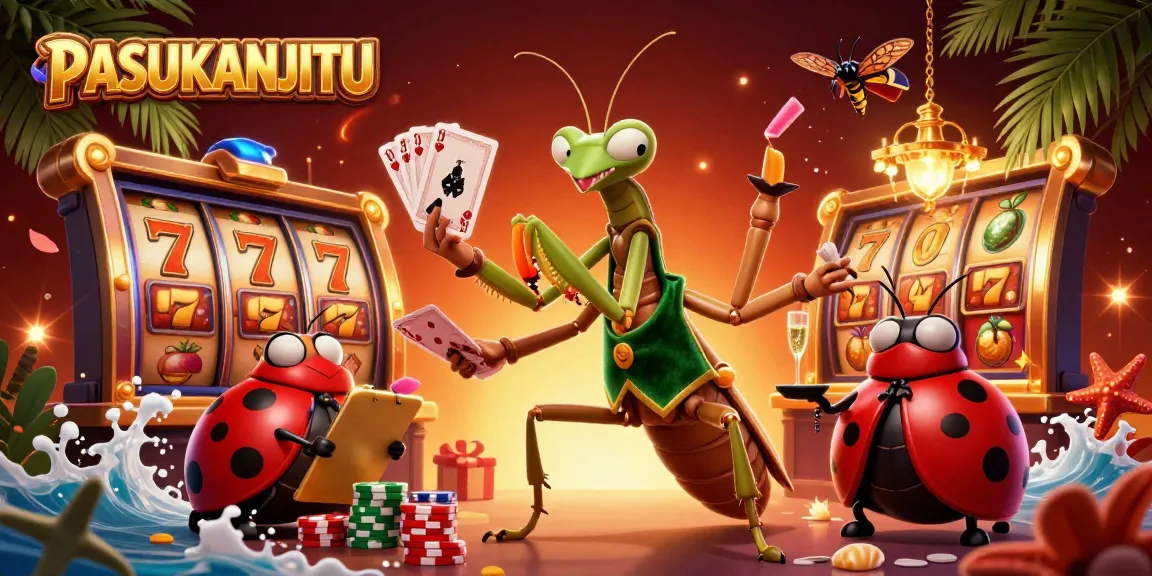 Engage with PASUKANJITU's thrilling slot games illustrated through vibrant 3D art.