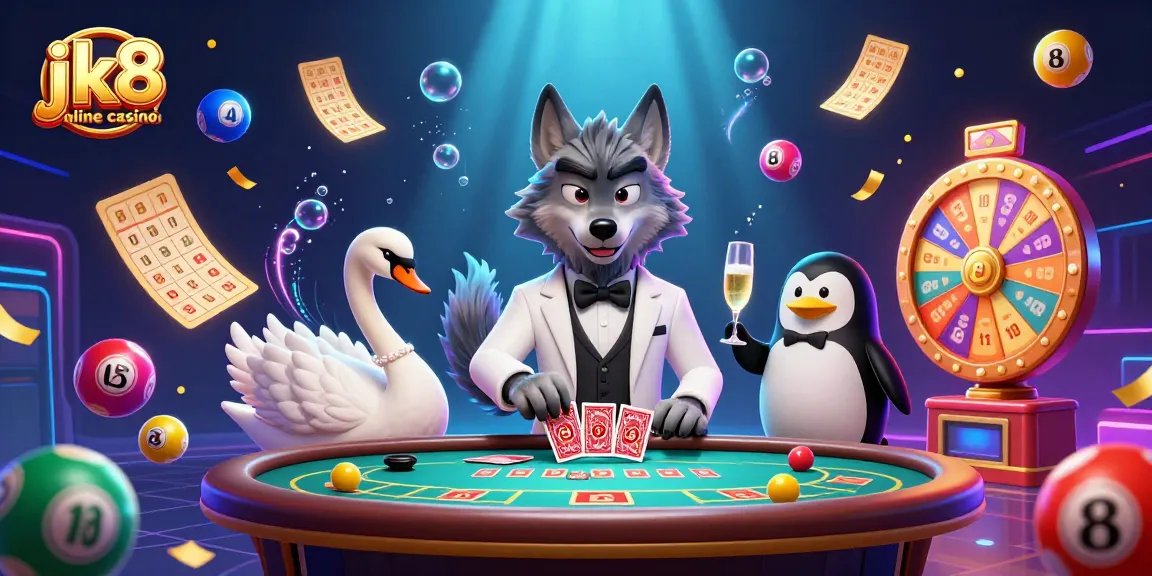 Experience the excitement of jk8 online casino with lively characters and dynamic game elements.