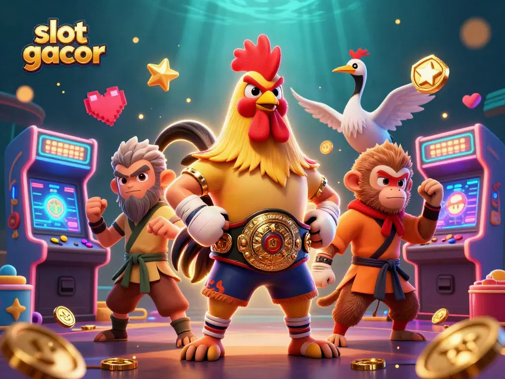 Experience thrilling wins with slot gacor in this vibrant, dynamic casino scene.