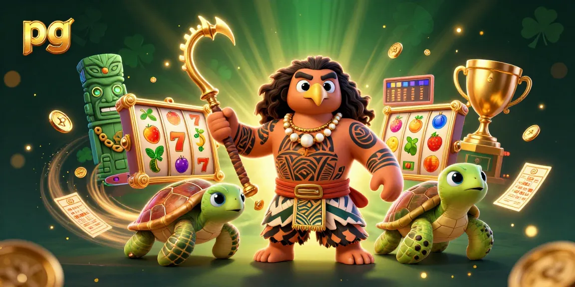 Play pg slots with vibrant characters and dynamic elements in a lively casino atmosphere.