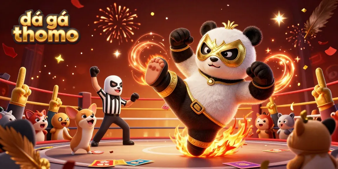 Experience the thrilling đá gà thomo action with intense moments from the cockfighting arena.