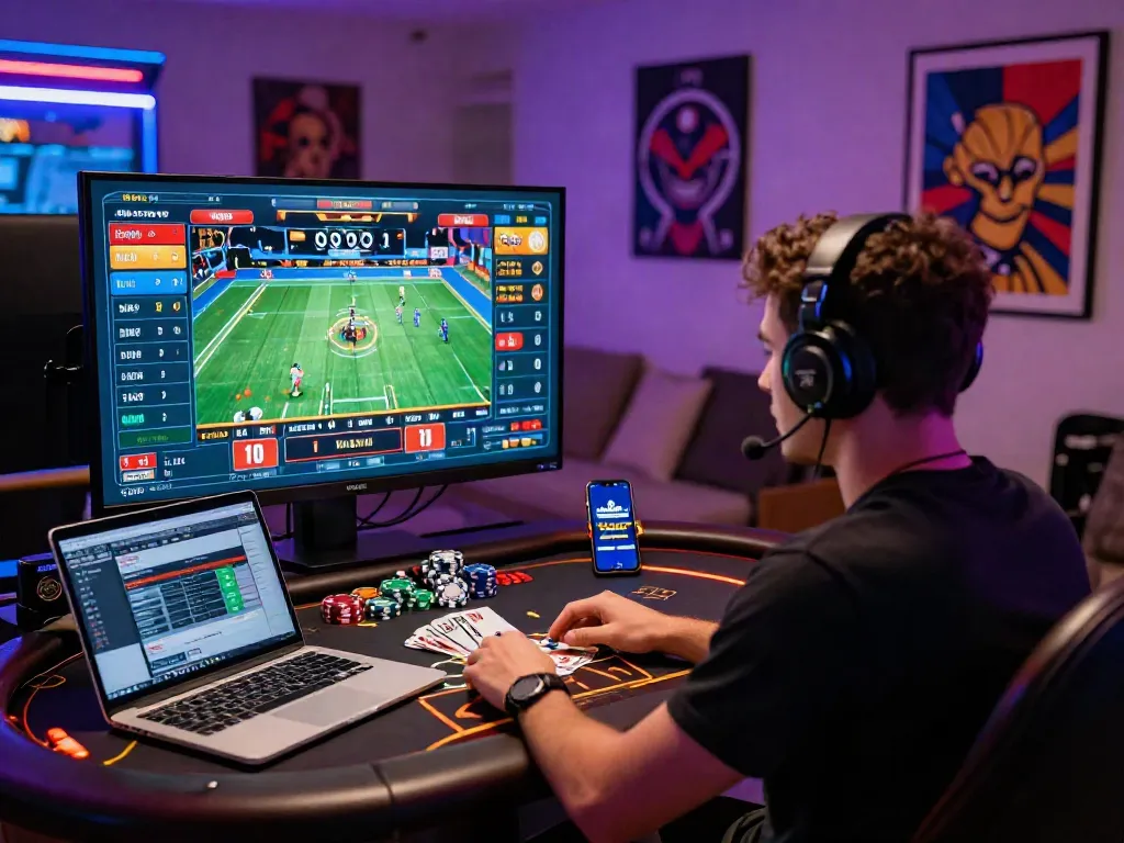 Engaging user experience at TRANG CHỦ ALO8 online casino with dynamic gaming interface and vibrant atmosphere.