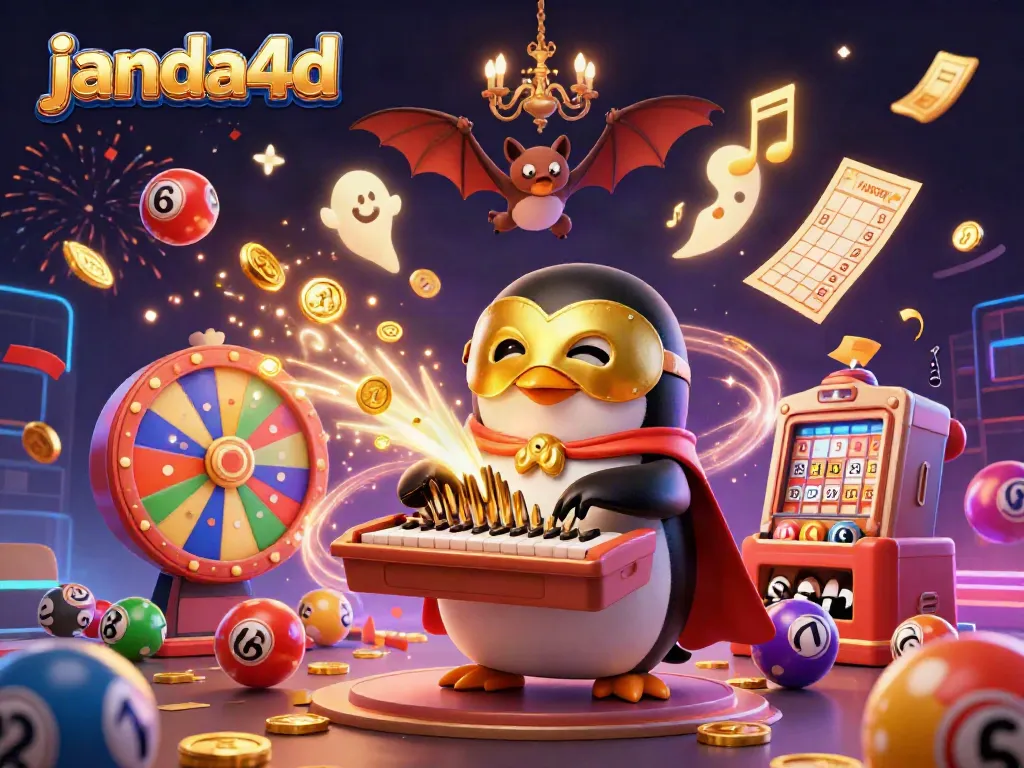 Memenangkan jackpot dengan janda4d dalam ilustrasi berwarna-warni yang memikat