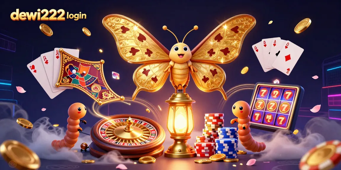Experience the excitement with dewi222 login as you immerse in the vibrant online casino world.