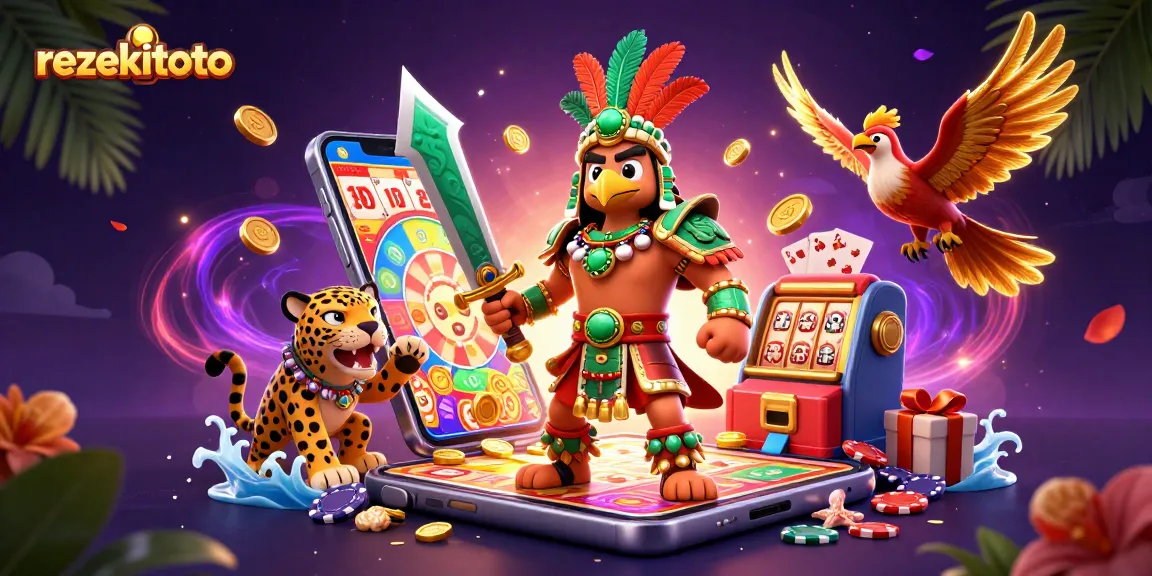Experience thrilling gameplay with rezekitoto and immerse in a vibrant lottery scene.