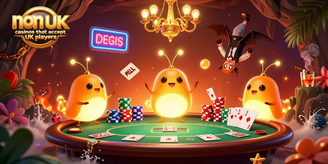 Light up your game with non UK casinos that accept UK players in this vibrant casino scene.