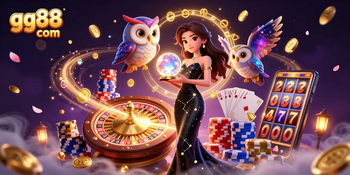 Engage with exciting gameplay and features at gg88 com with a stunning casino-themed 3D artwork