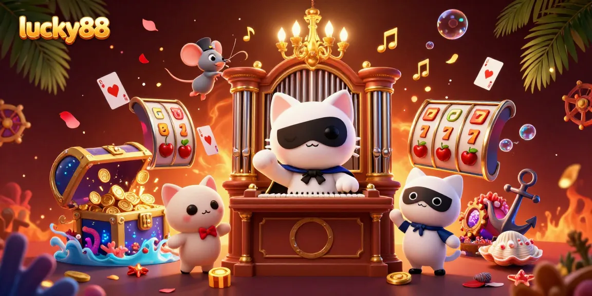 Experience exciting gameplay in lucky88 with vibrant characters and exploding treasures!