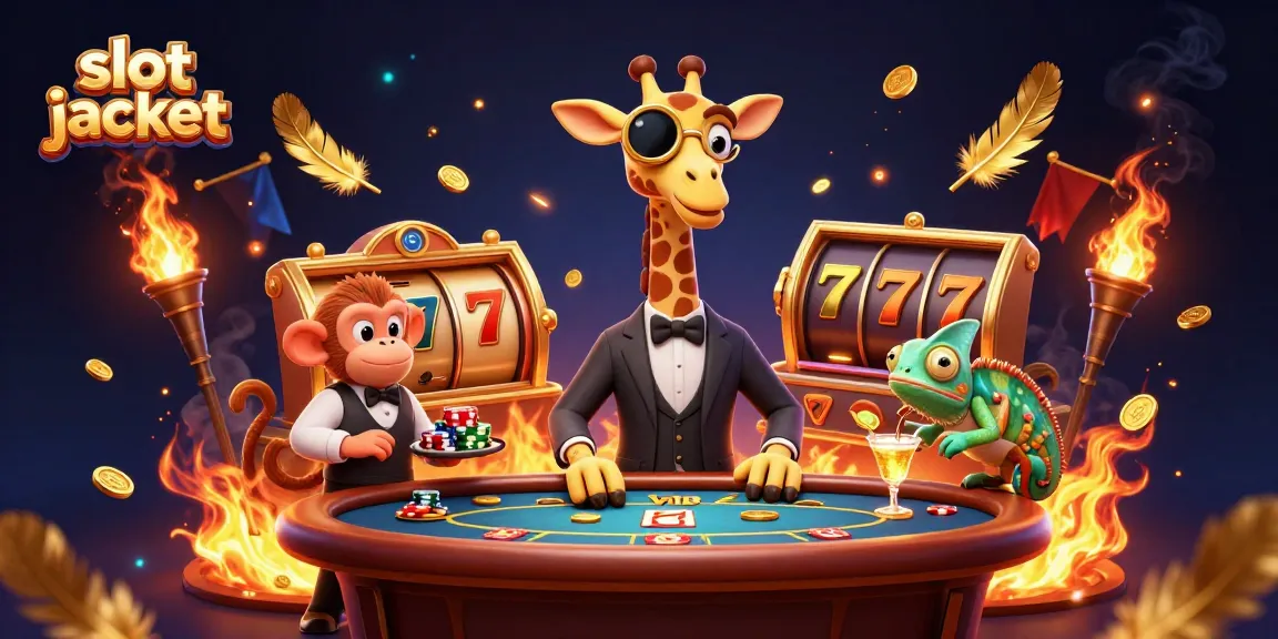 Menangkan slot jackpot dengan ilustrasi sirkus beberapa karakter kartun yang beraksi di kasino.